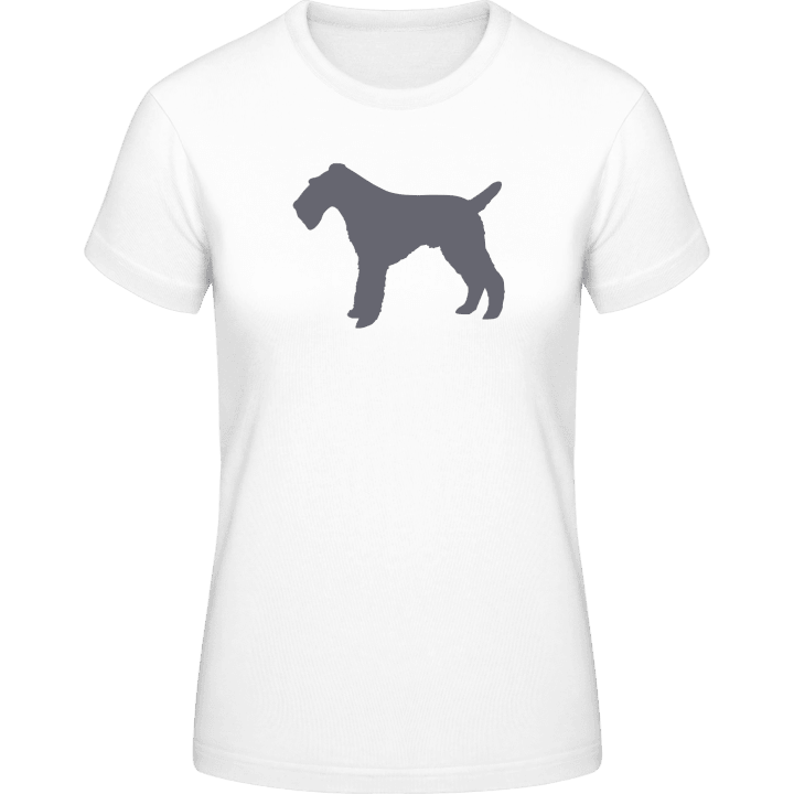 Fox Terrier Silhouette T-shirt til kvinder 0 image