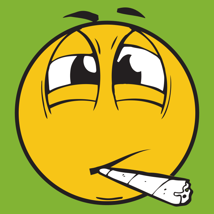 Stoned Smiley Face T-skjorte for kvinner 0 image
