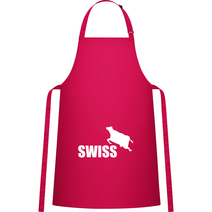 Swiss Cow Grembiule da cucina contain pic