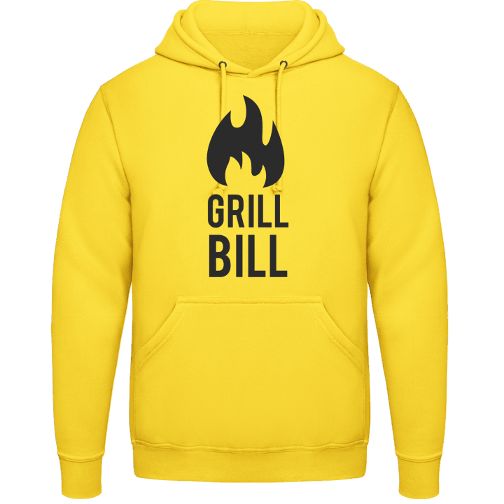 Grill Bill Flame Huvtröja contain pic