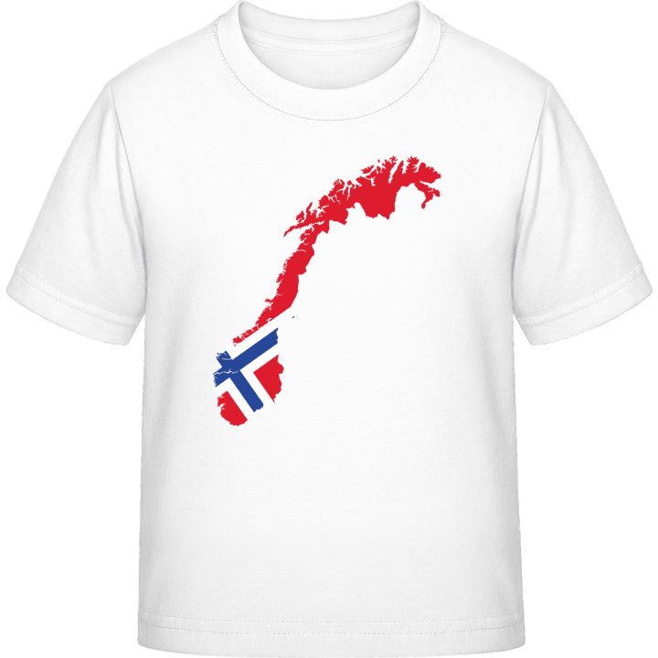 Norway Map T-shirt pour enfants contain pic