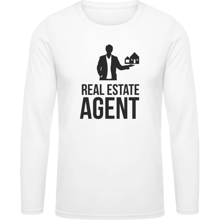 Real Estate Agent Design T-shirt à manches longues 0 image
