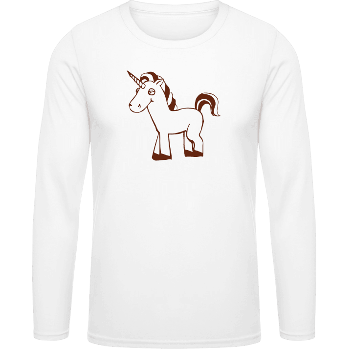 Unicorn Illustration Long Sleeve Shirt 0 image