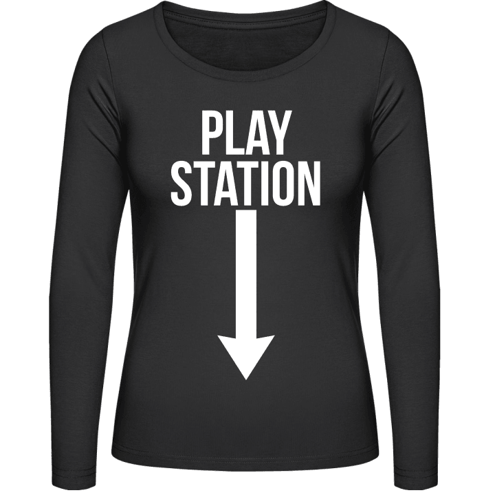 Play Station Arrow Frauen Langarmshirt contain pic