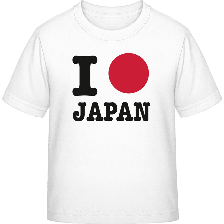 I Love Japan T-skjorte for barn contain pic