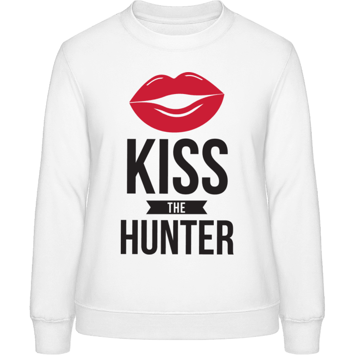 Kiss The Hunter Sweatshirt för kvinnor contain pic