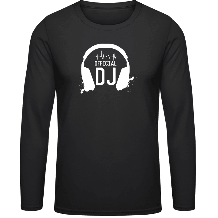 Official DJ Headphones T-shirt à manches longues contain pic