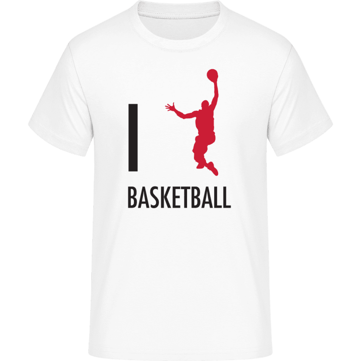 I Love Basketball T-skjorte contain pic
