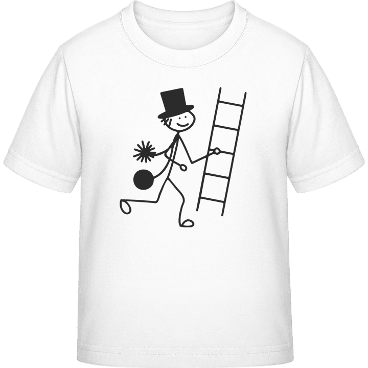 Chimney Sweeper Comic T-skjorte for barn contain pic