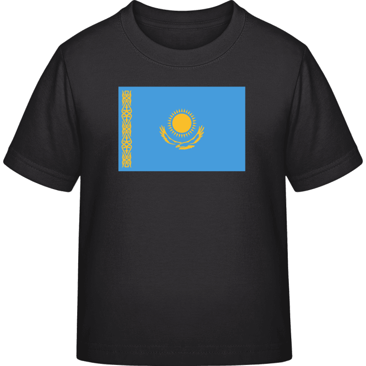 Flag of Kazakhstan T-skjorte for barn contain pic