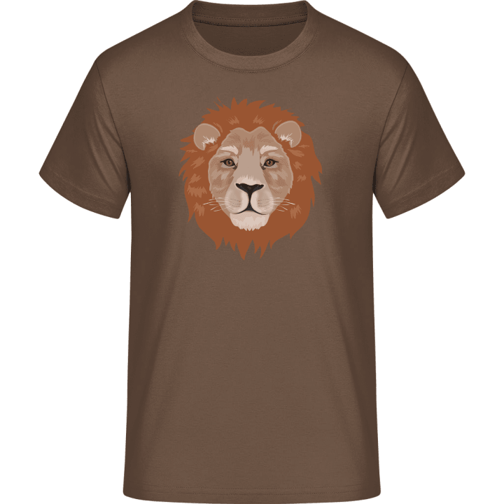Realistic Lion Head T-Shirt 0 image