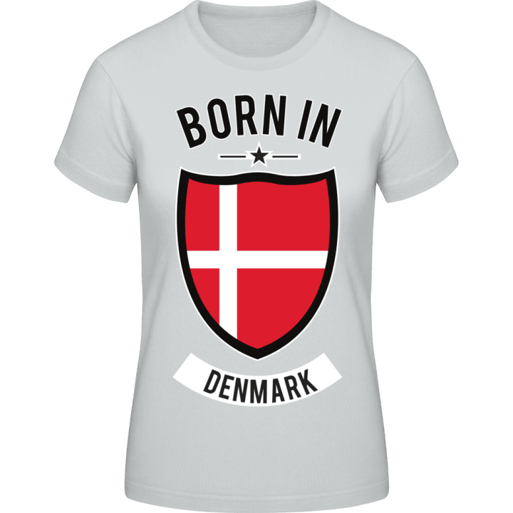 Born in Denmark T-shirt til kvinder 0 image