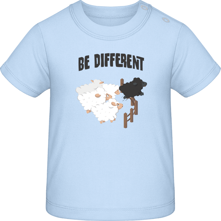 Be Different Black Sheep Baby T-skjorte 0 image