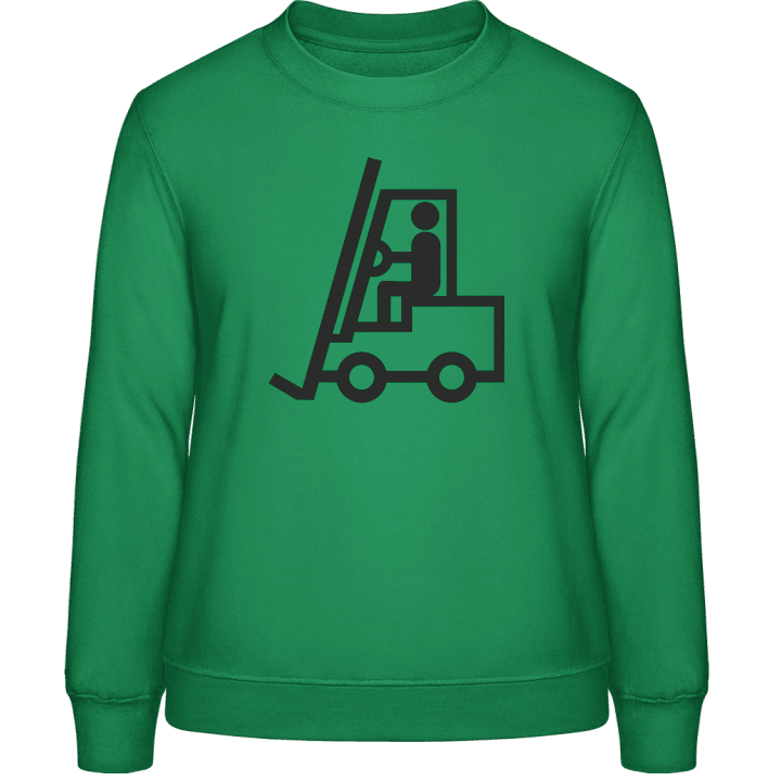 Forklift Driver Sweatshirt för kvinnor contain pic