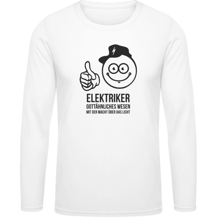 Elektriker mit der Macht über das Licht T-shirt à manches longues 0 image