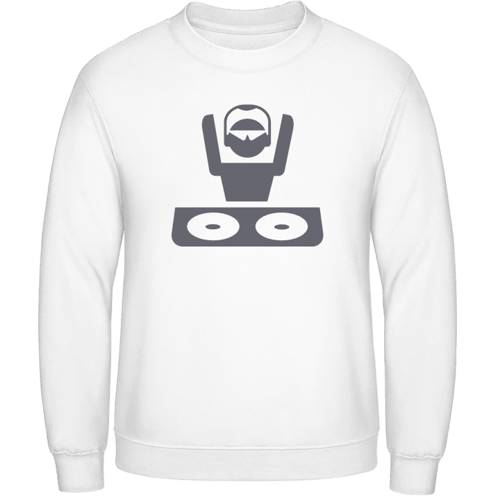 DeeJay on Turntable Sweatshirt contain pic