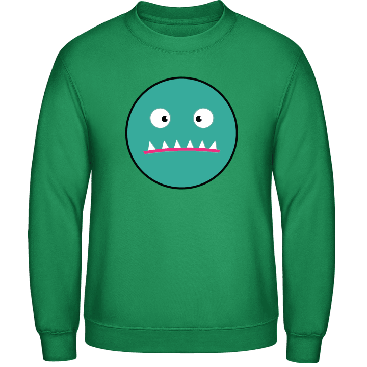 Monster Smiley Face Sweatshirt 0 image