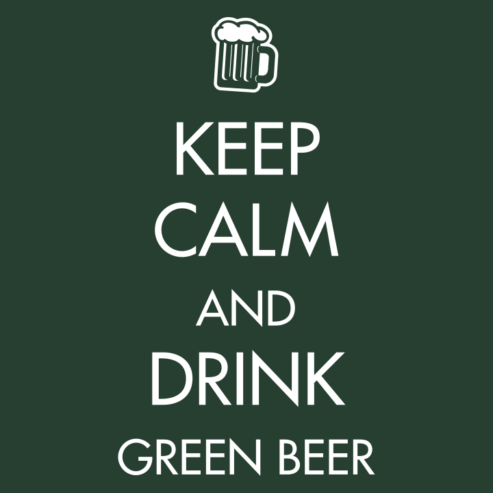 Keep Calm And Drink Green Beer Shirt met lange mouwen 0 image