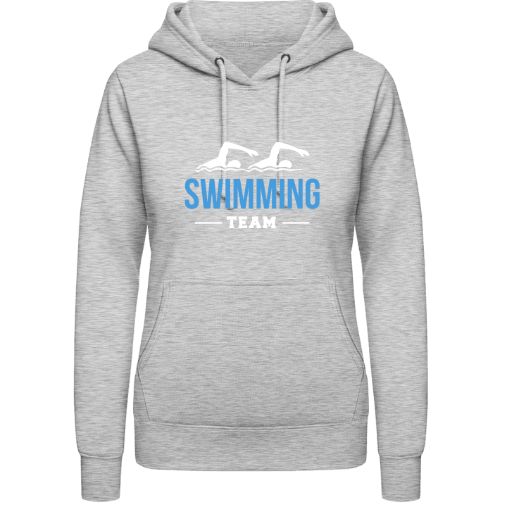 Swimming Team Sudadera con capucha para mujer contain pic