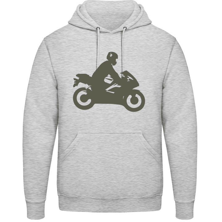 Motorcyclist Silhouette Hoodie 0 image