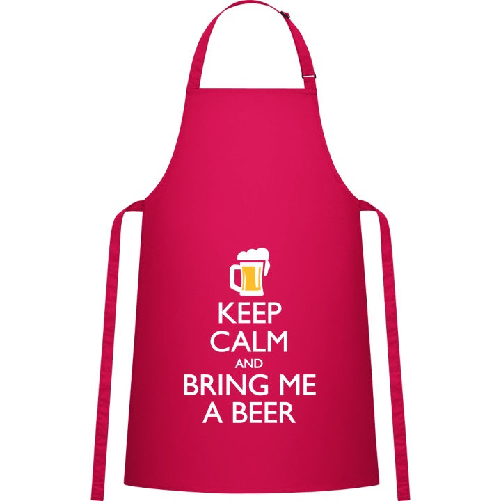 Keep Calm And Bring Me A Beer Tablier de cuisine contain pic