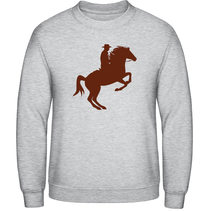 Cowboy Riding Wild Horse Sweatshirt contain pic
