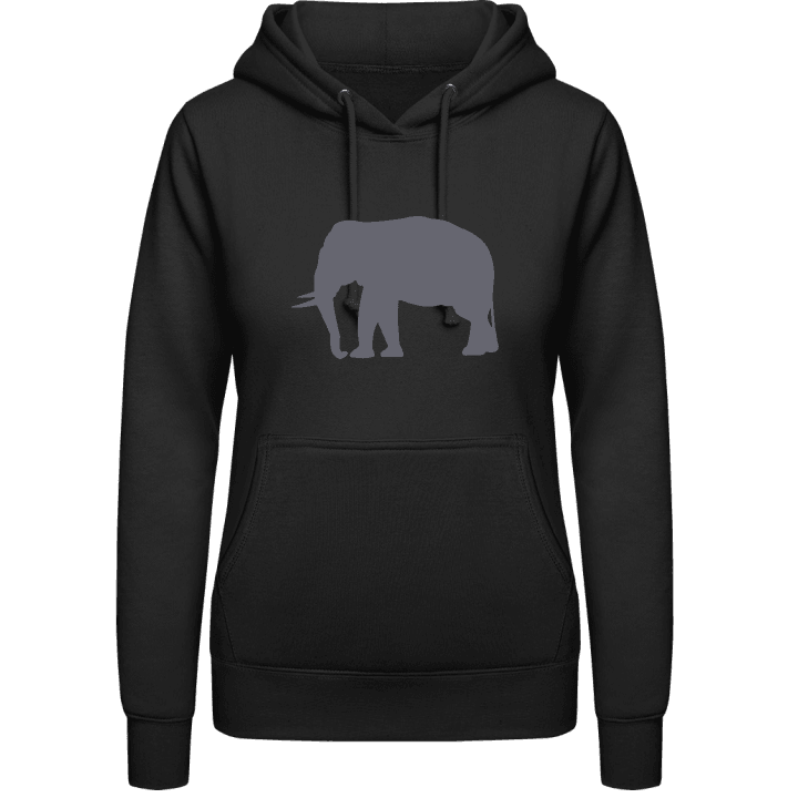 Elephant Simple Felpa con cappuccio da donna 0 image