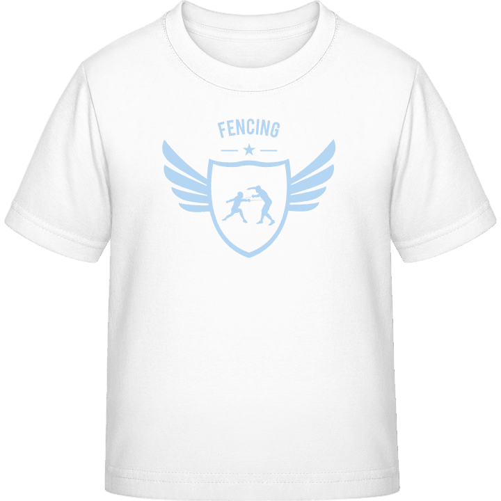 Fencing Winged Camiseta infantil contain pic