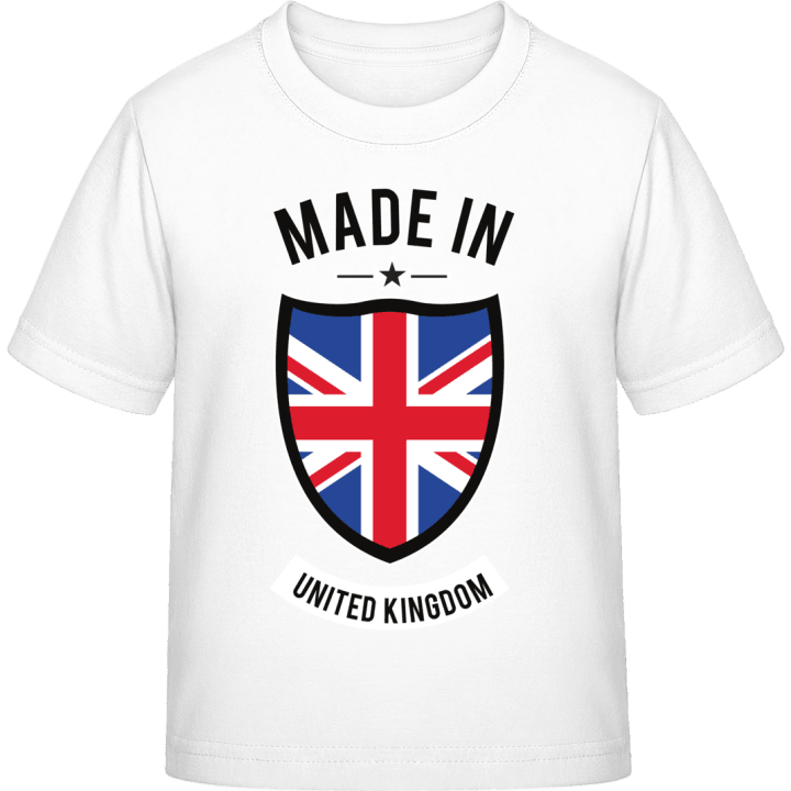 Made in United Kingdom Kids T-shirt contain pic