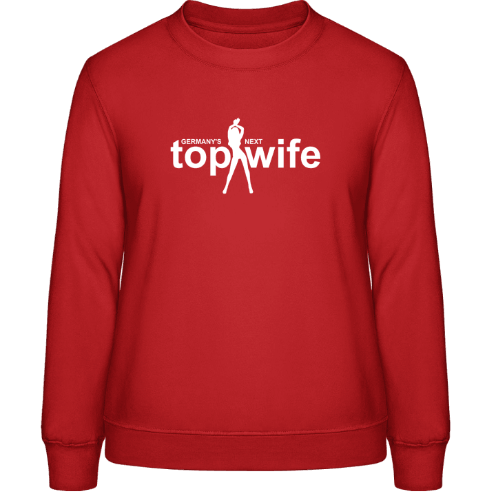 Top Wife Vrouwen Sweatshirt contain pic