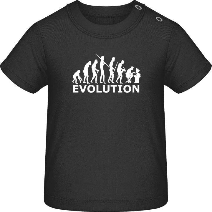 Geek Evolution Baby T-skjorte contain pic