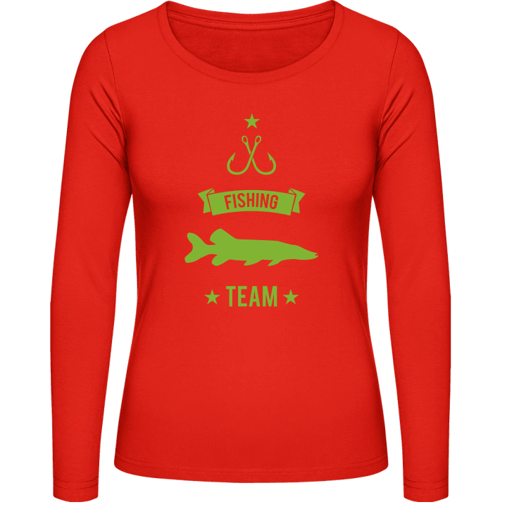 Pike Fishing Team Frauen Langarmshirt 0 image