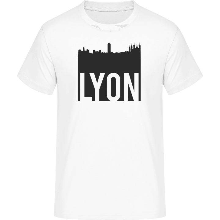 Lyon City Skyline Maglietta 0 image