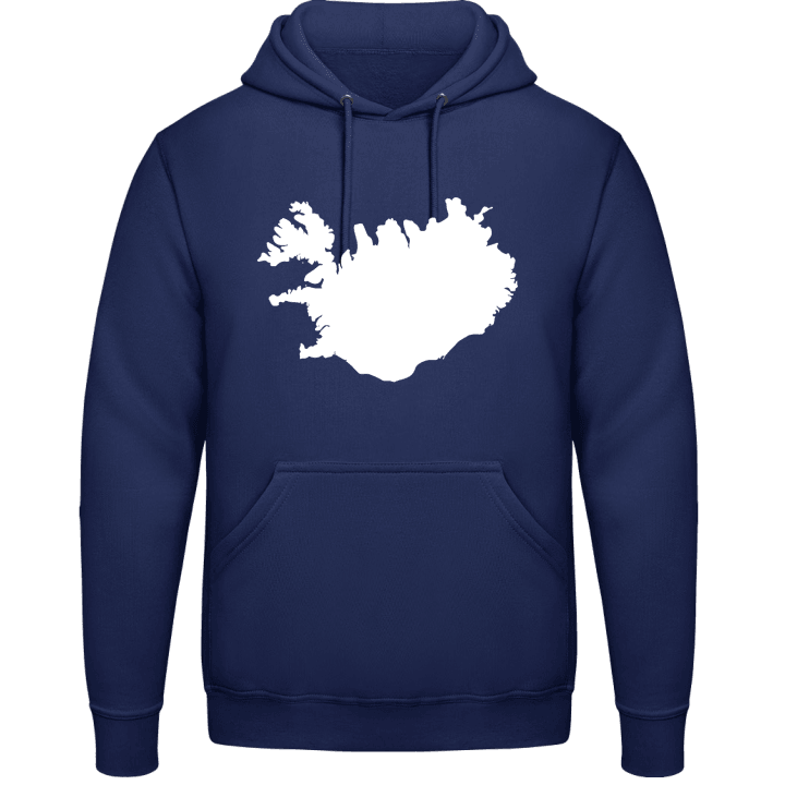 Iceland Map Felpa con cappuccio contain pic