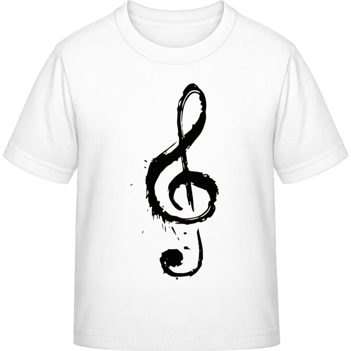 Music Note Splash T-shirt för barn contain pic