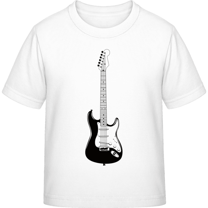 E Guitar T-skjorte for barn contain pic