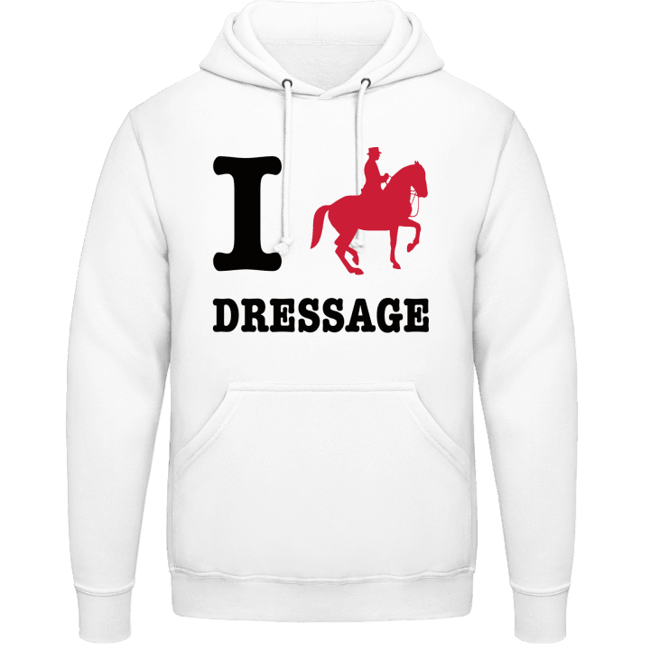 I Love Dressage Sweat à capuche contain pic