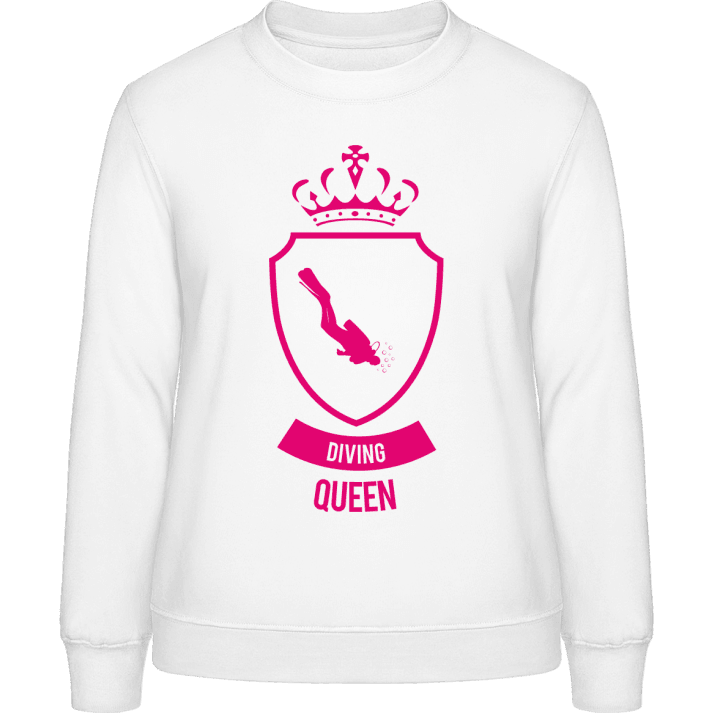 Diving Queen Sweatshirt för kvinnor contain pic