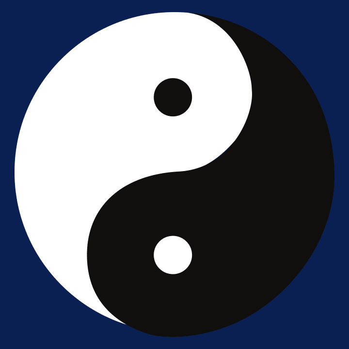 Yin Yang Philosophy Langarmshirt 0 image