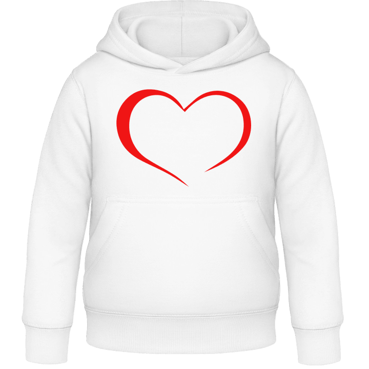 Heart Logo Sweat à capuche pour enfants contain pic