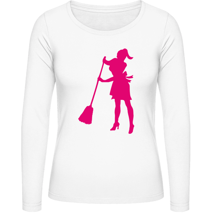 femme de ménage Icon T-shirt à manches longues pour femmes contain pic