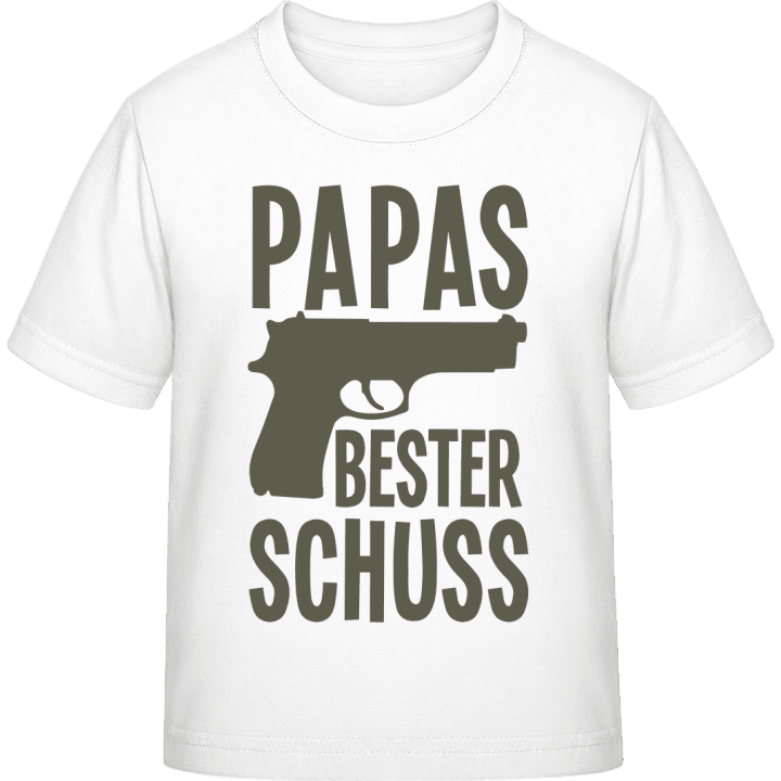 Papas bester Schuss Kids T-shirt 0 image