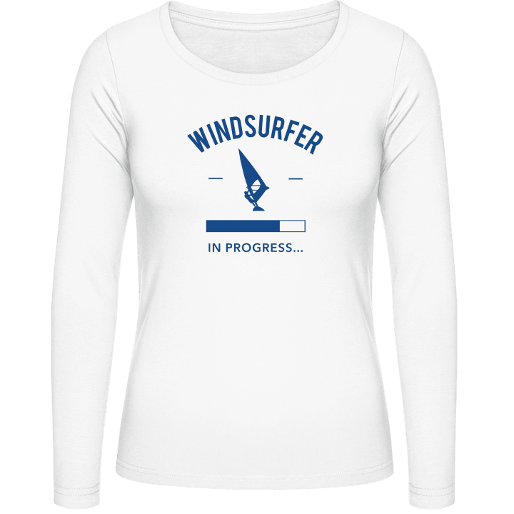 Windsurfer in Progress Vrouwen Lange Mouw Shirt contain pic