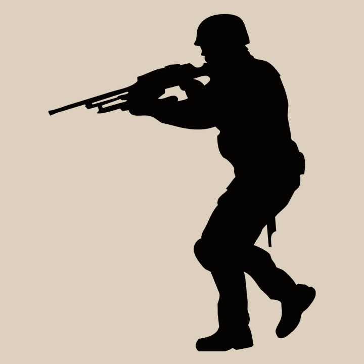 Soldier with Weapon Delantal de cocina 0 image