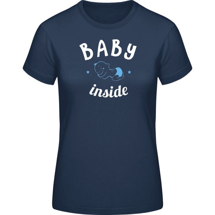 Baby Boy Inside T-skjorte for kvinner 0 image