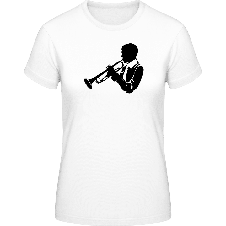 Trumpeter Vrouwen T-shirt contain pic