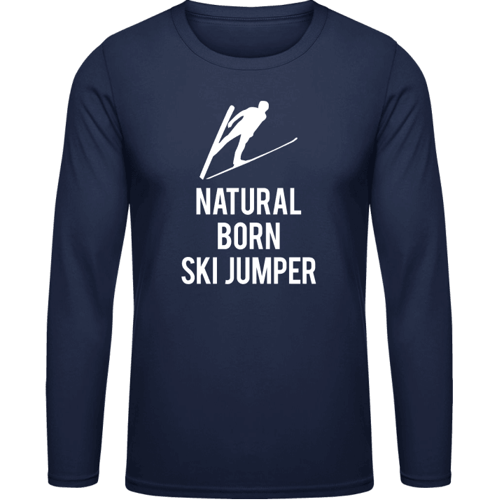 Natural Born Ski Jumper Shirt met lange mouwen contain pic