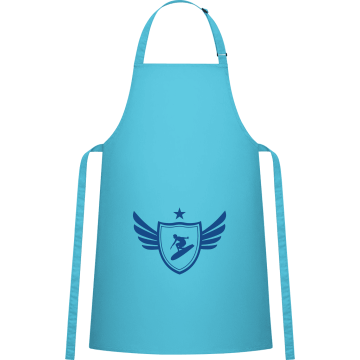 Surfer Star Wings Kitchen Apron contain pic