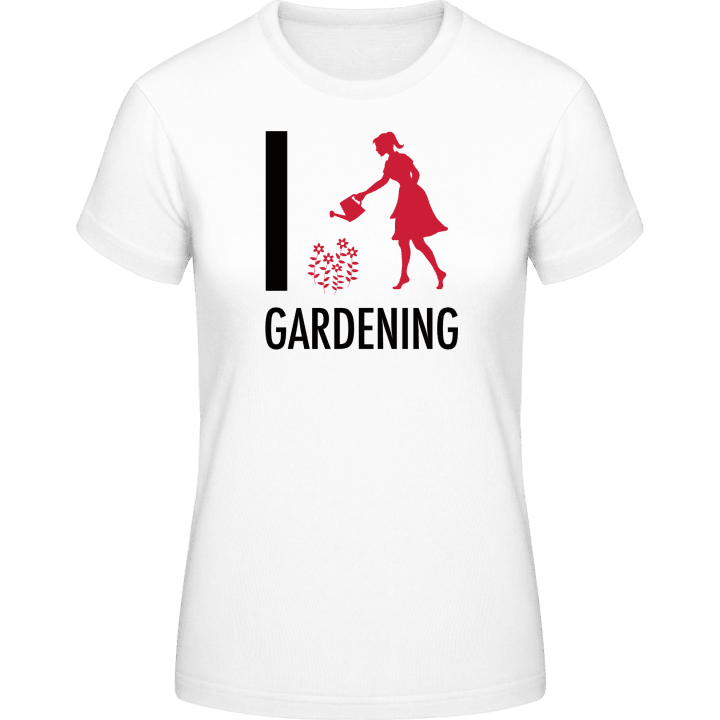 I Heart Gardening T-shirt til kvinder 0 image