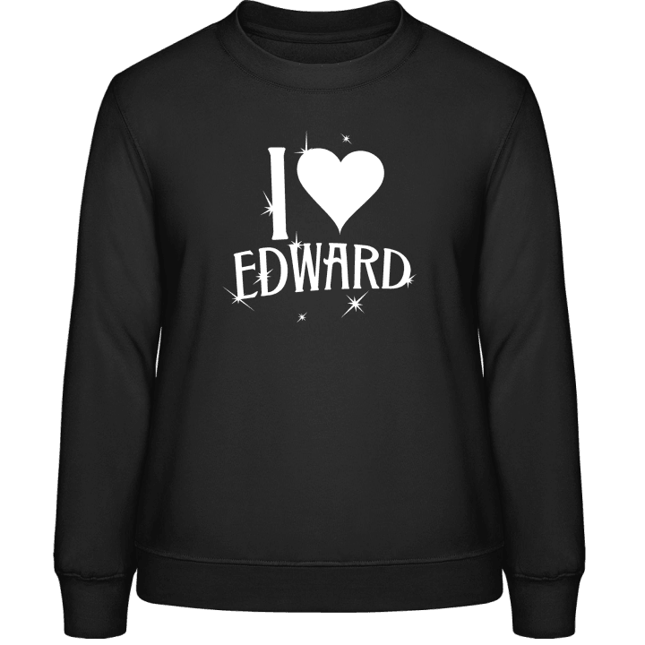 I Love Edward Women Sweatshirt 0 image